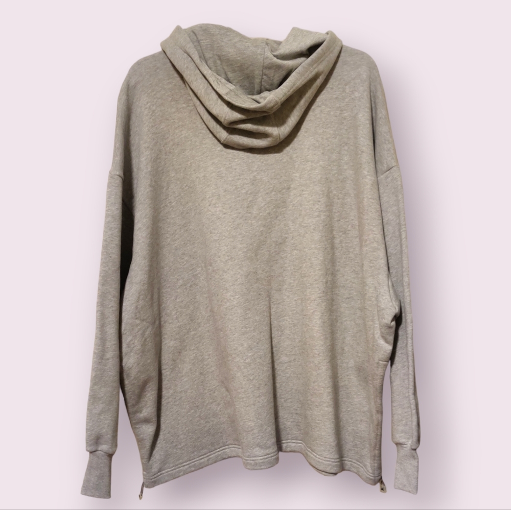NEW Adidas Light Grey Hoodie - Picture 2 of 8